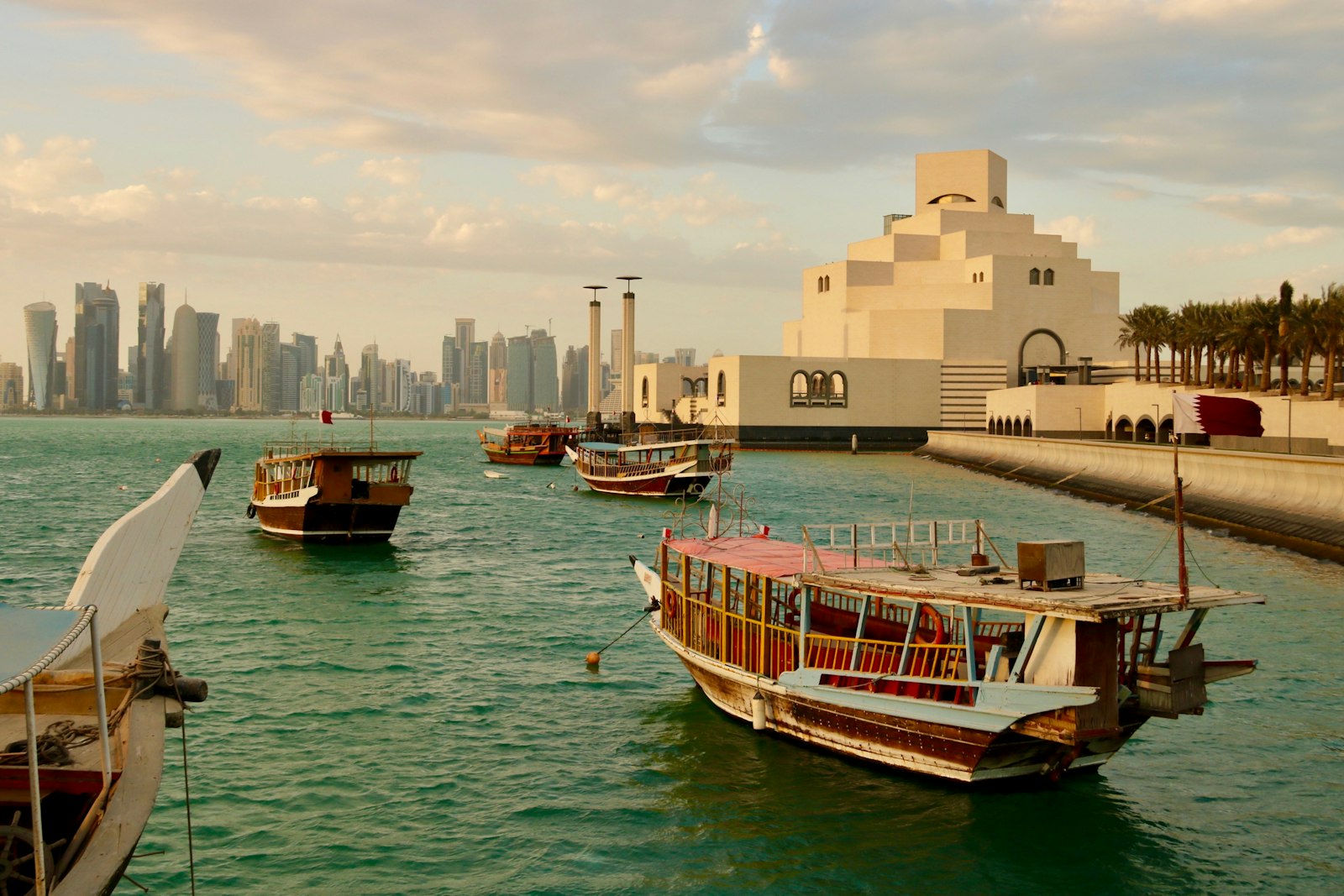 Doha 2-Day Stopover Itinerary — Museum of Islamic Art at sunset