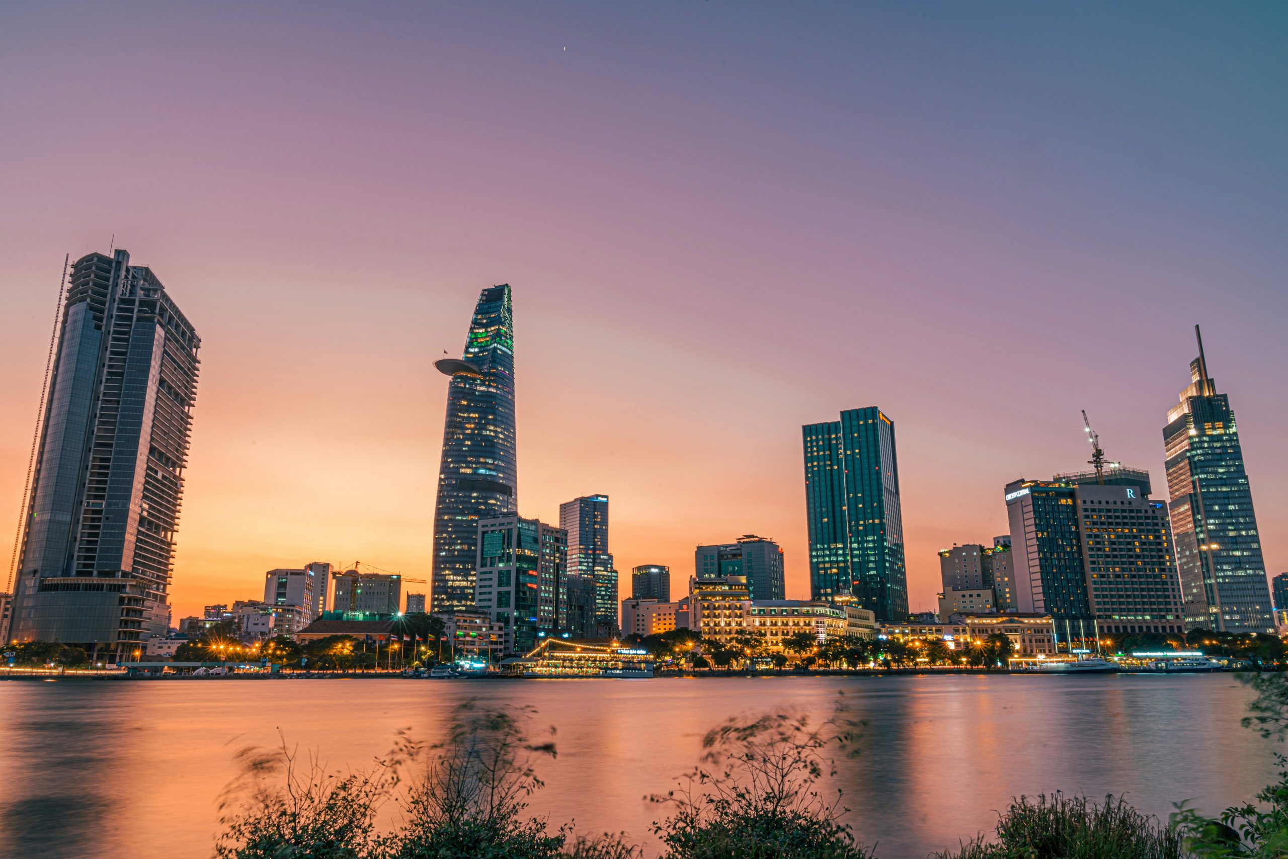 Ho Chi Minh City 4-Day Itinerary for Couples — District 1 skyline