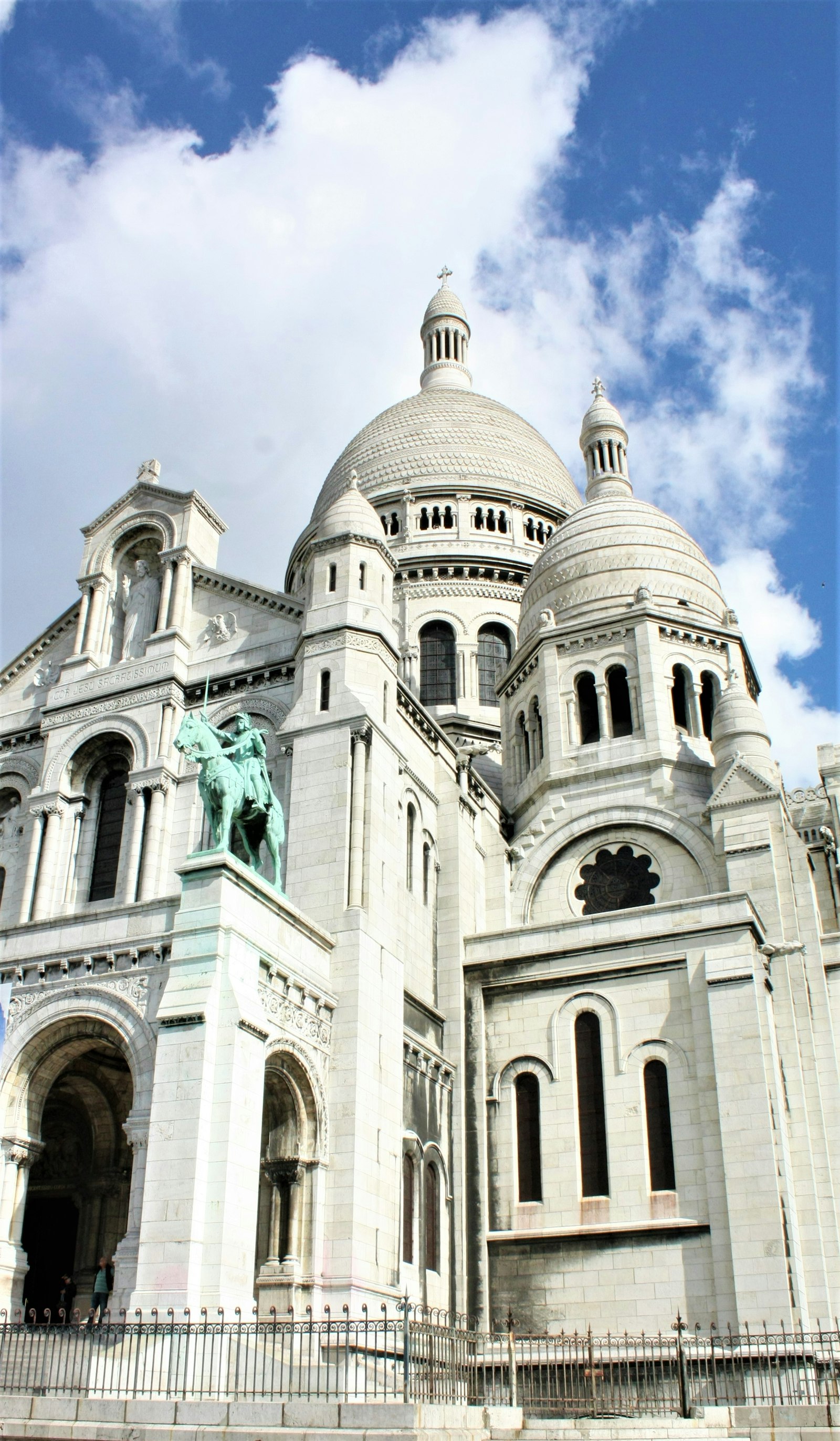 Sacre-Coeur basilica in Montmartre Paris