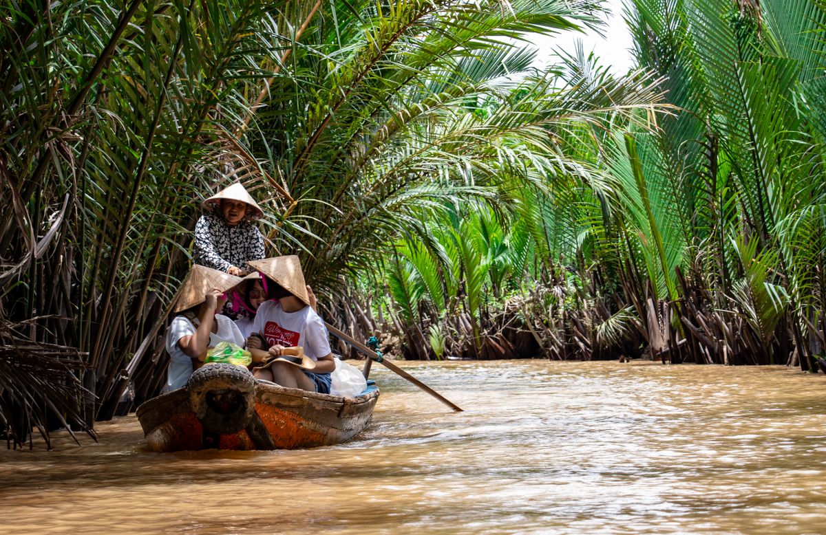 Is solo travel safe in Southeast Asia - travelers on a boat